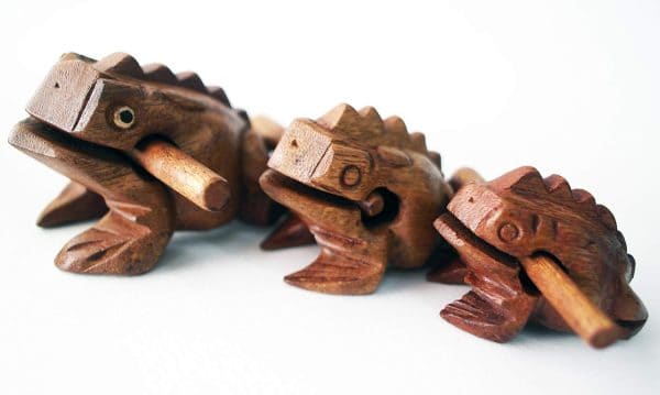 Kidypool Guiro rana in legno set 3 pezzi recensione